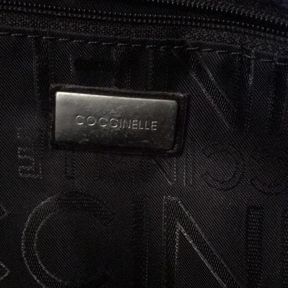 Coccinelle brown suede shoulder bag - Picture 4 of 8